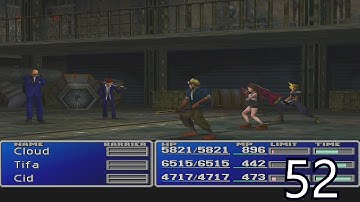 Final Fantasy VII Walkthrough Part 52 - Sunken Gelnika HD