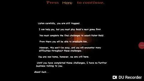 Baldis Basics In Nightmares 1.5 Android WIP 2