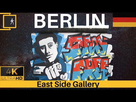 Video: East Side Gallery sa Berlin