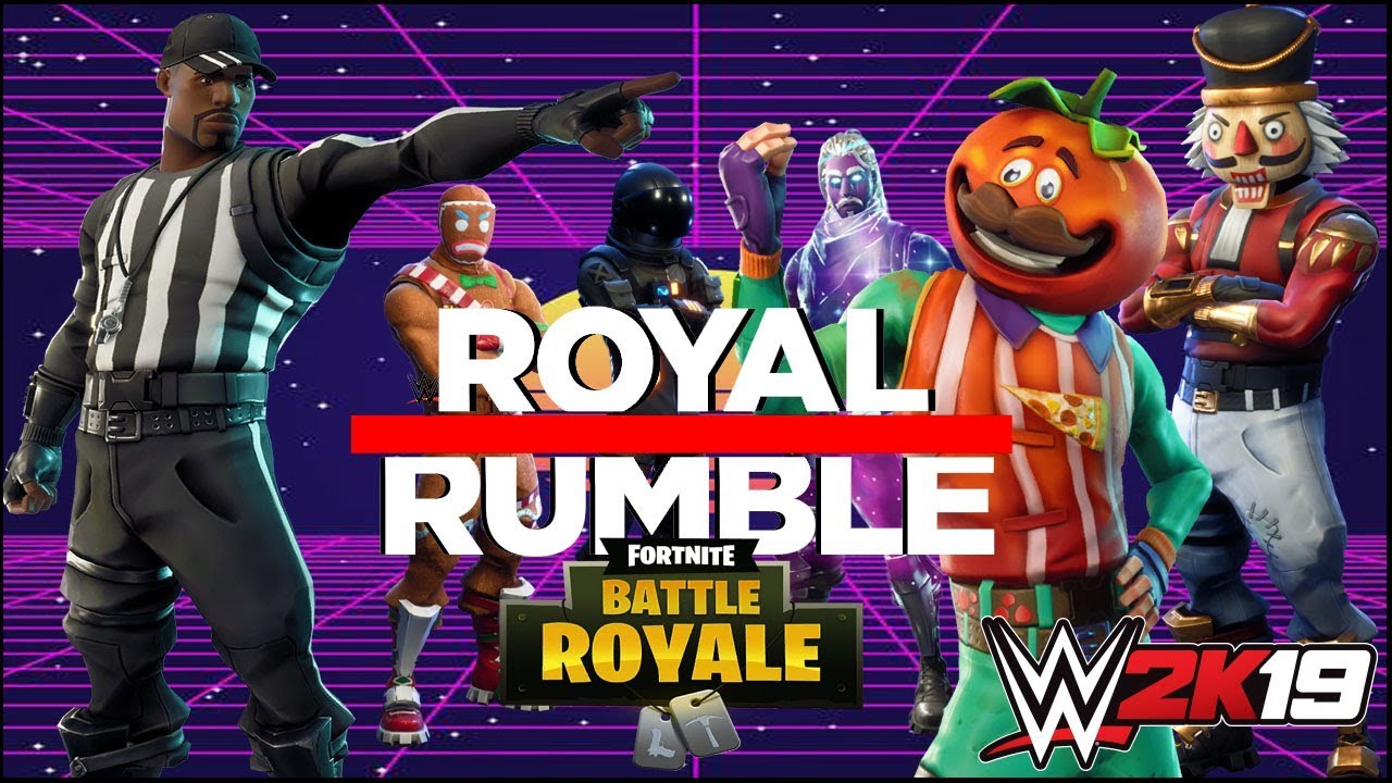 WWE ROYALE RUMBLE SPECIAL FORTNITE YouTube
