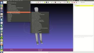 How to compute Inertia matrix and center of gravity with meshlab