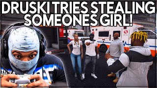 Druski Tries Stealing Someone's GIRL! | GTA RP | Grizzly Gang Whitelist