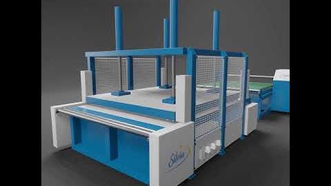 Automatic Mattress Compress and Roll Pack Machine