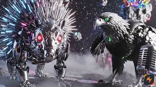 Cyber-Porcupine Arena 🦔 | Galactic Beats &amp; Pure Flow | FanSpark Echoes