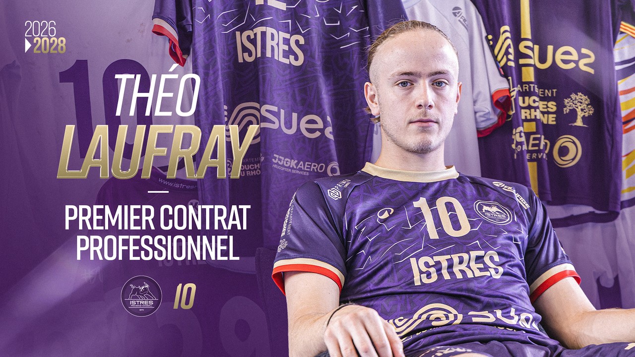 THÉO LAUFRAY SIGNE SON PREMIER CONTRAT PROFESSIONNEL ✍️💜
