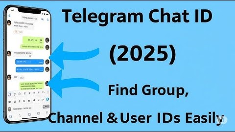 How to Get Telegram Chat ID (2025) | Find Group, Channel & User Chat IDs Easily