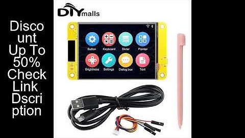 2.8 inch ESP32 LCD TFT Touch Screen Display Module 2.8" ESP-32 WIFI BLE Dual Core Development Board,