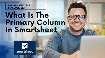 What Is The Primary Column In Smartsheet & Best Practices!