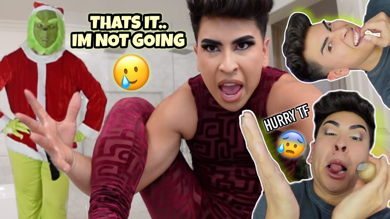 GRWM for a CHRISTMAS EVENT!! | Louie's Life