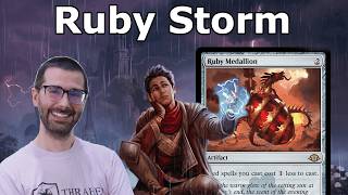 LET'S MAKE SOME DRAGONS!  Legacy Ruby Storm MTG