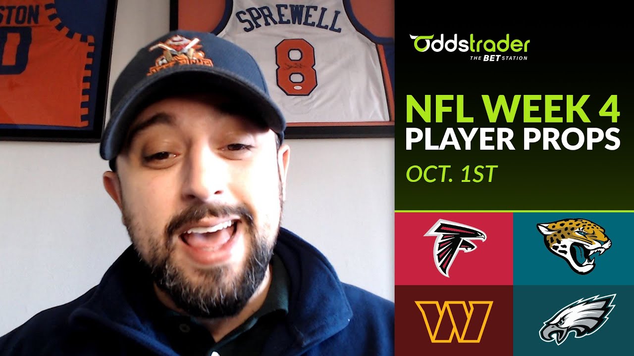 NFL Week 4 Player Props  Best Bets by Jefe Picks (Oct. 1st) 