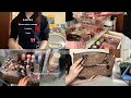 \VLOG/学生の夏休みの過ごし方☘️👙✨1人行動を楽しむ日常🎼古着dig👕コスメ収納の大整理とQoo10メガ割購入品紹介📦✨