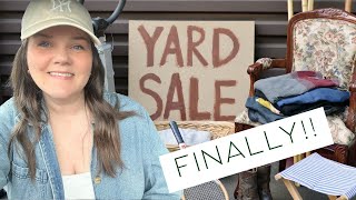 Yard Sale Season is HERE! Come shop with us!