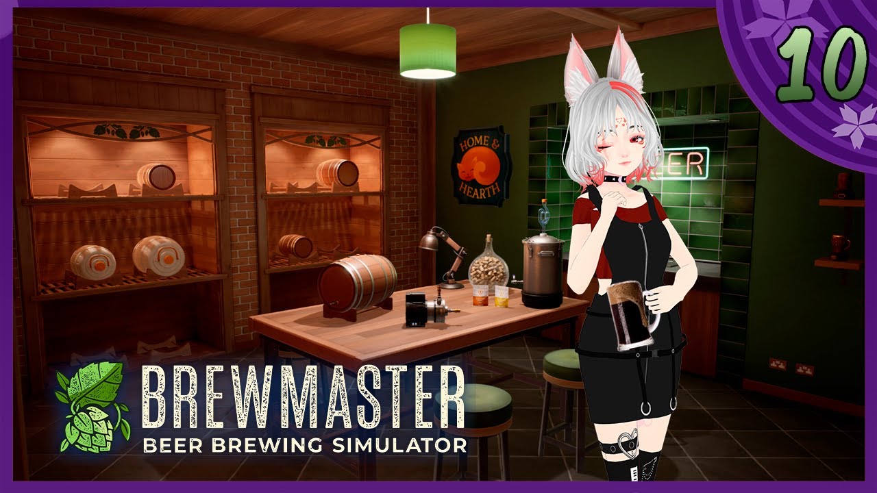 Beer simulator. Симулятор пивовара. Brewmaster: Beer Brewing Simulator. Brewmaster: Beer Brewing Simulator металлический значок.