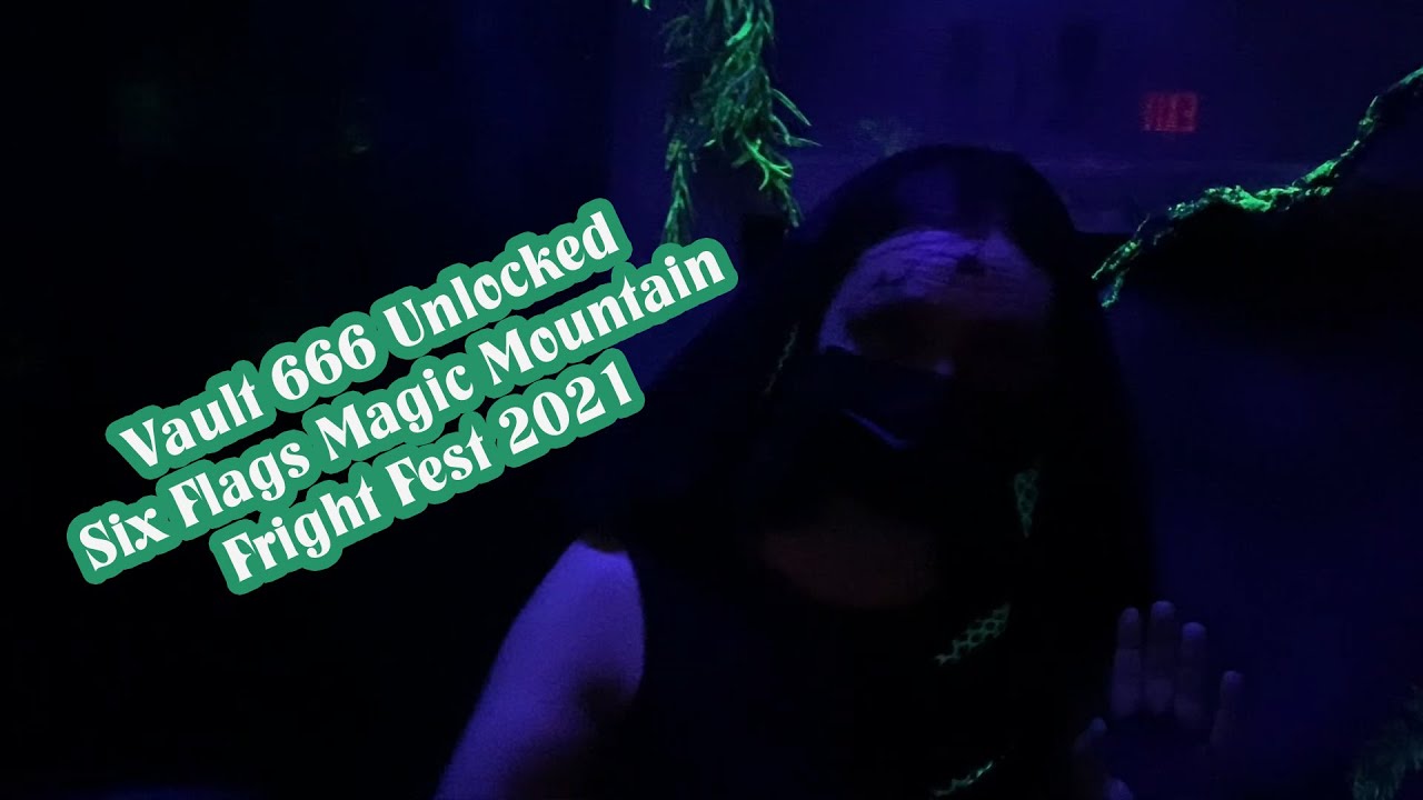 Vault 666 Unlocked - Six Flags Magic Mountain Fright Fest 2021 - YouTube