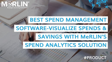 Best Spend Management Software - Visualize Spends & Savings with MeRLIN