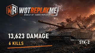 STK-2 Tier X HT Replay | El Halluf | 6 Kills