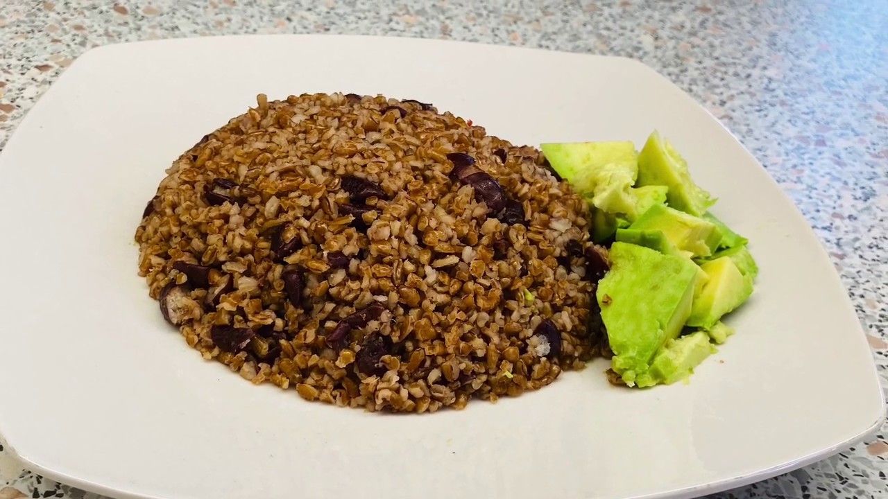 Haitian Ble Haitian Bulgur Wheat With Red Beans (English) YouTube
