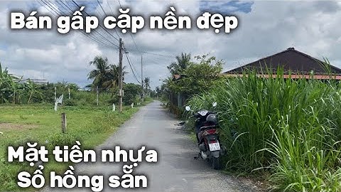 T.615🌸2 lô đất liền kề, sổ sẵn. 5*30 có 100m2 thổ giá 360tr/nền