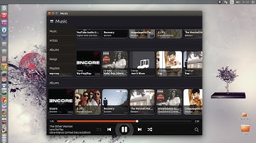 Ubuntu Touch Music app on Ubuntu 14.10