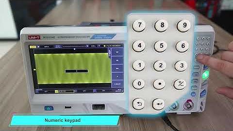UNI T MSO3000E Series Digital Phosphor Oscilloscope
