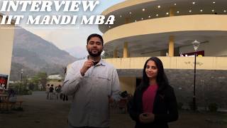 IIT Mandi MBA interview l Part-2 l