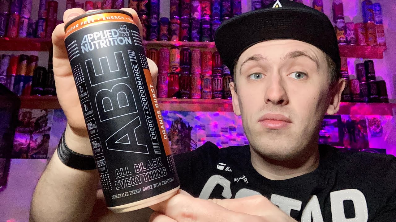 Drink Review - Applied Nutrition: All Black Everything; Orange Burst