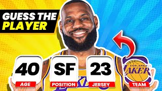 Guess the NBA Player with Only 4 Clues! NBA Quiz Challenge 2025
