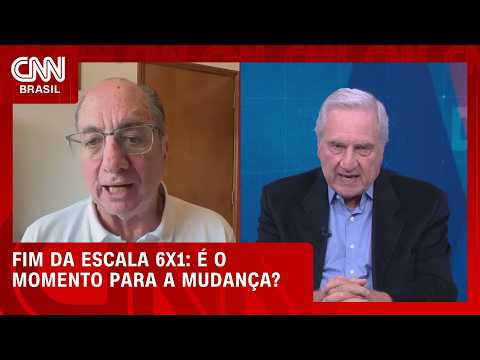 O fim da escala 6x1 ajuda ou atrapalha a economia? Veja o debate | CNN AGORA