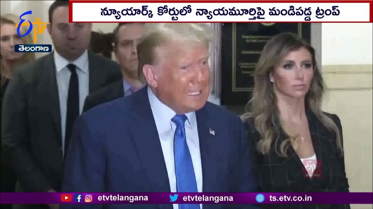 Donald Trump Aggressive Remarks on New York Trial Court Case Hearing