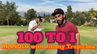 100 to 1. The ultimate approach shot game.