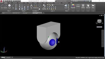 Designing a Reaper Drone Camera in AutoCAD | Tutorial