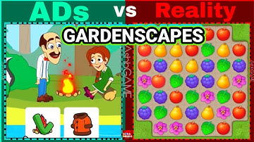 Game Ads vs Reality Part 9, Gardenscapes Gameplay