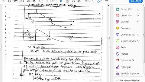 Stability Analysis using Bode Plot