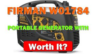 Firman W01784 Portable Generator with Built-in Parallel Kit 2100/1700W - B07HNTTN5G