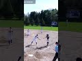 Softball Catcher: Alexis Earley quick up for easy out!