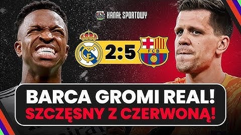 REAL MADRYT 2 vs 5 FC BARCELONA / SKRÓT MECZU / 🏆 SUPERPUCHAR HISZPANII 2025