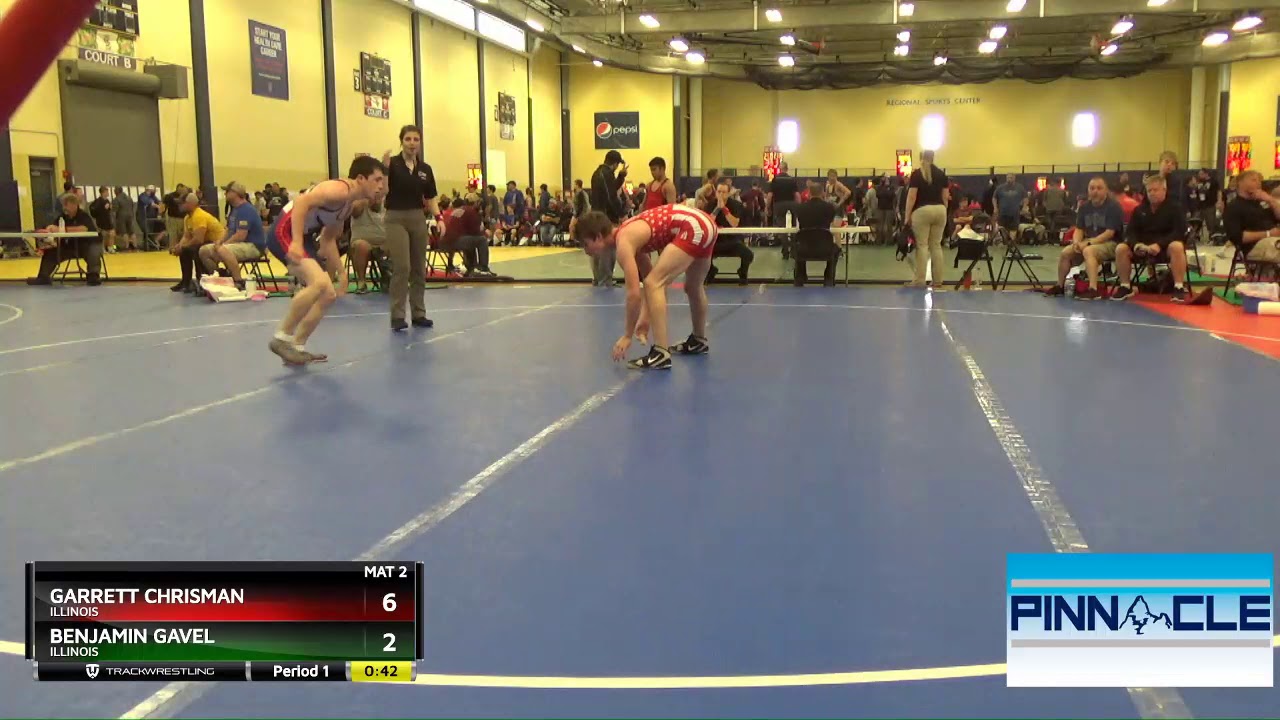 16U 126 Garrett Chrisman Illinois Vs Benjamin Gavel Illinois YouTube