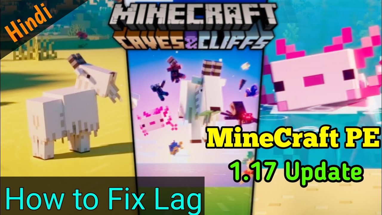 1 17 Update Lag Fix In Minecraft Pocket Edition Youtube