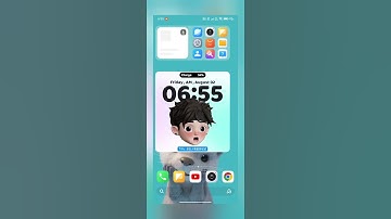 HyperOS 2.0 new cats dynamic island widgets 🩶 #shorts