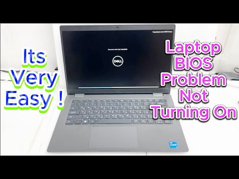 Dell Laptop BIOS Problem Not Turning On | Easy BIOS Reset Method for Laptop | Clear CMOS Settings
