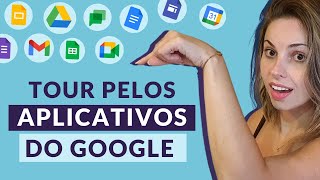 Tour pelos aplicativos do Google Workspace - Gmail, Drive, Meet, Agenda, Forms, Chat, Planilha, etc screenshot 1