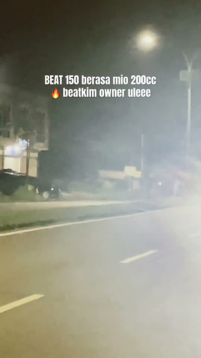 Beat 150cc berasa mio 200cc #garagara5tl #dragrace