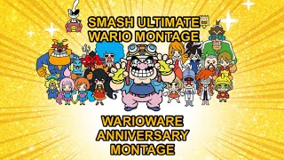 Smash Ultimate Wario Montage (WarioWare Anniversary)