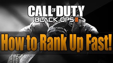 How to Rank Up Fast in Black Ops 2! (Blops 2 Gameplay/Commentary)