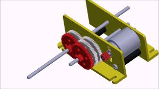 Kelvin Gear Box - Motion Study