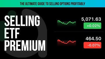 Make money selling options on ETFs - Strategy lesson #1