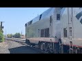 Roseville Railfanning: Amtrak California Zephyr No. 6 (departure)
