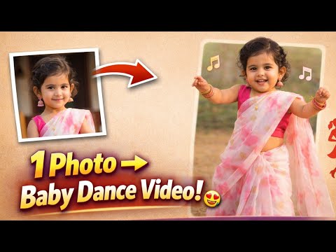 Al Baby Dance Video Tutorial | Turn Any Photo into a Cute Baby Dance Video | Viral Trend Explained