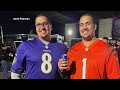 These twin brothers live in Baltimore. One roots for the Ravens. The other cheers for the Bengals.